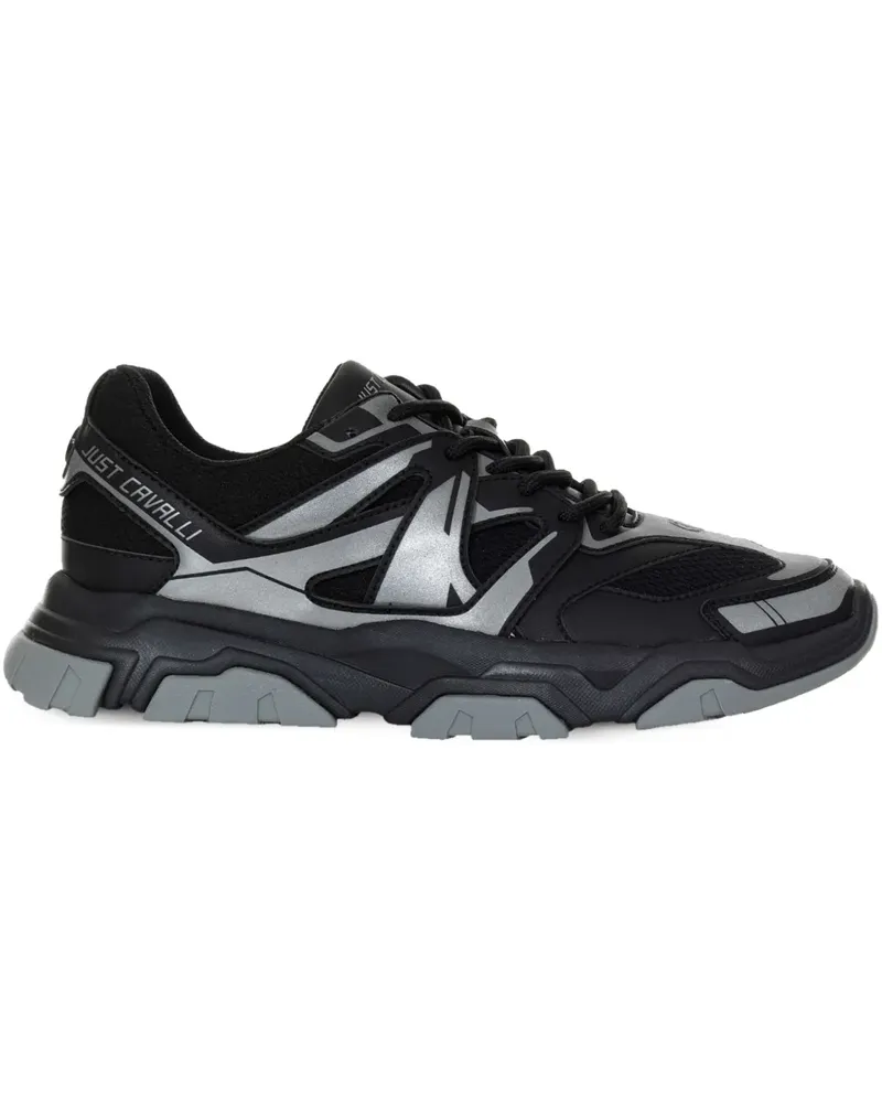 Just Cavalli Sneakers mit Einsätzen - Schwarz Schwarz
