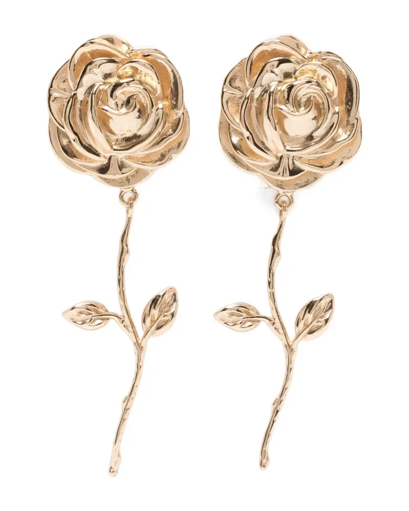 Magda Butrym rose earrings - Gold Gold