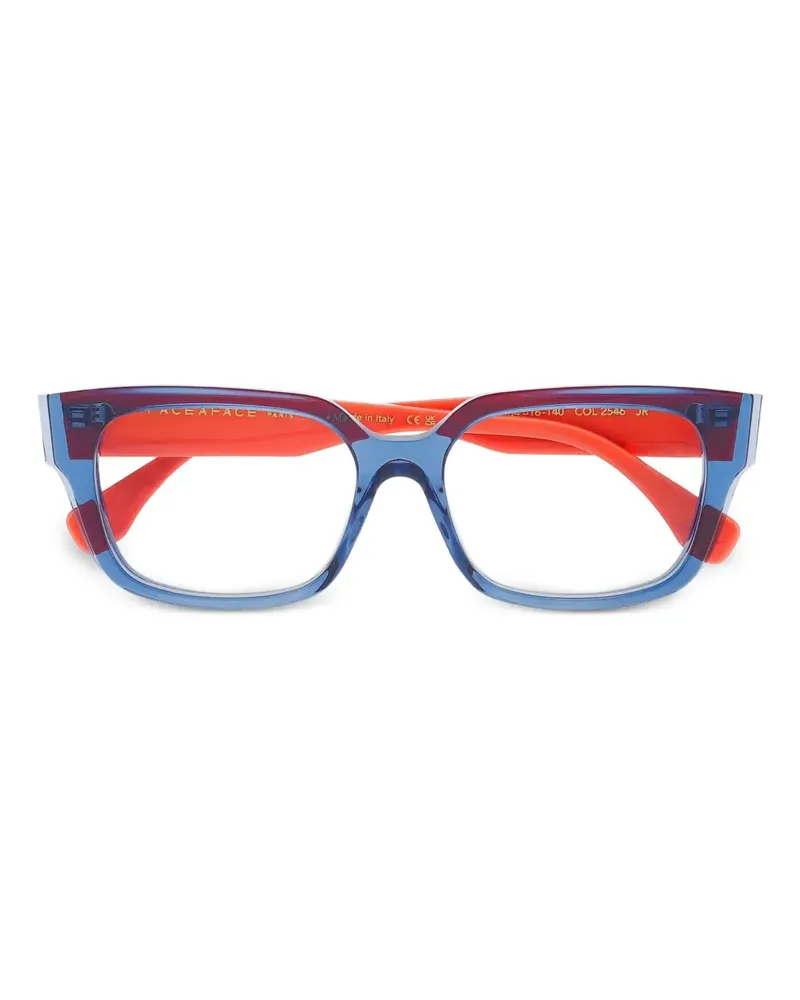 Face à Face Offset Brille - Blau Blau