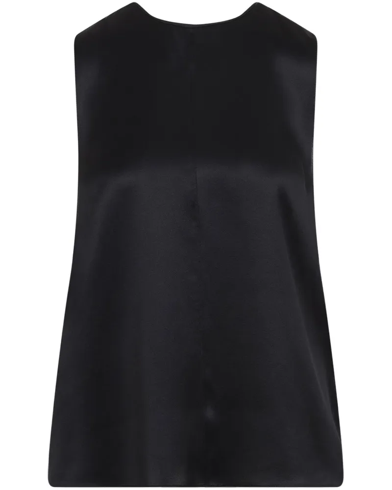 Tom Ford Top aus Seide - Schwarz Schwarz