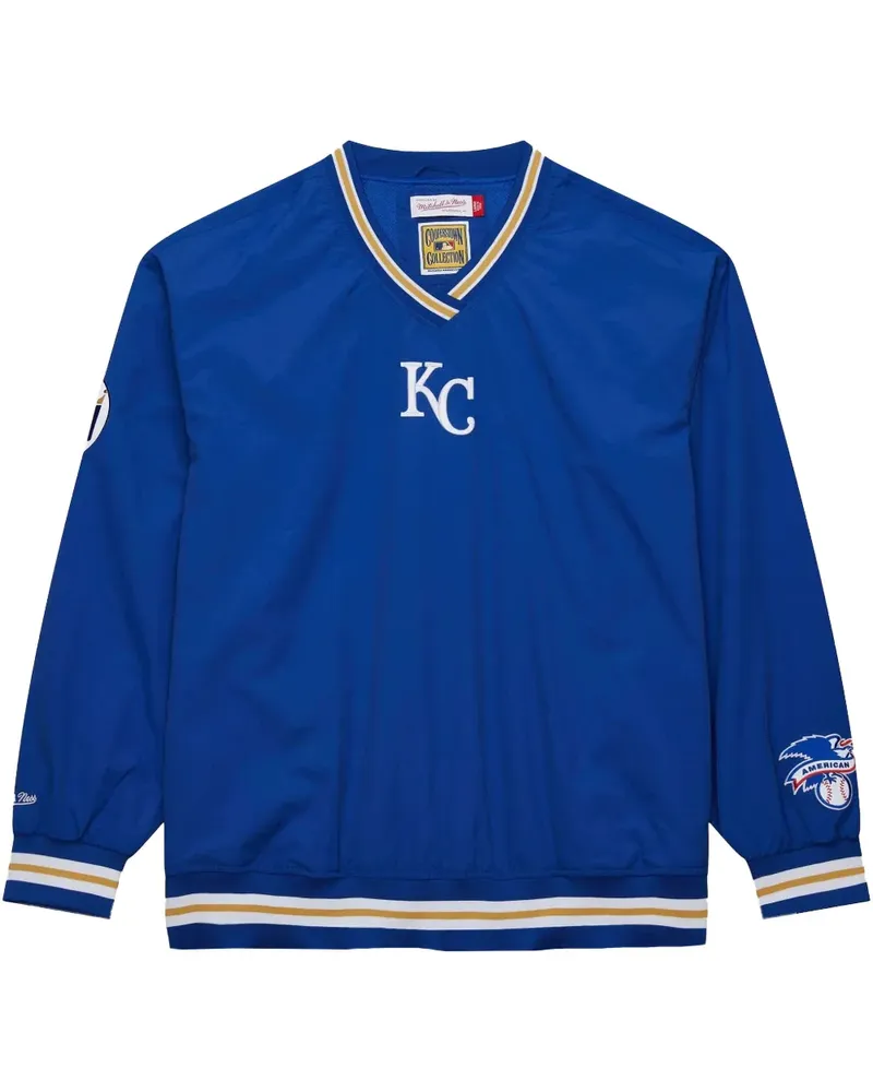 Mitchell & Ness Kansas City Royals Royal Sweatshirt - Blau Blau