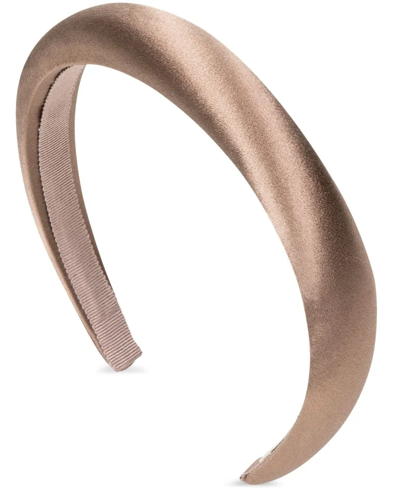 Jennifer Behr Tori Haarreif mit Satin-Finish - Braun Braun