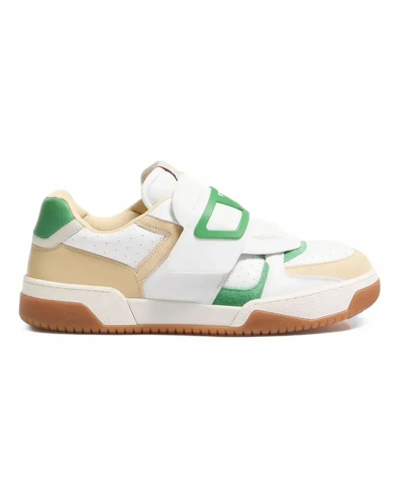 Valentino Garavani VLogo touch-strap sneakers - Weiß Weiß