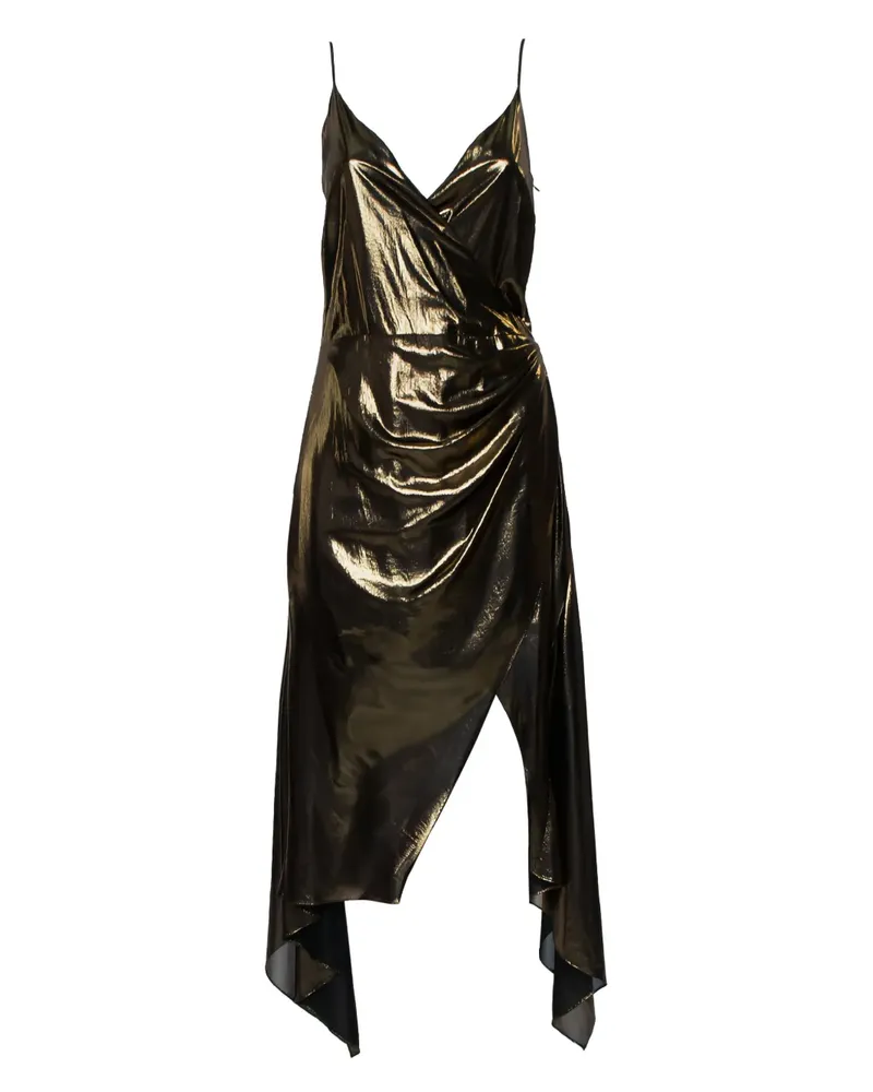 Haney Asymmetrisches Kleid - Braun Braun