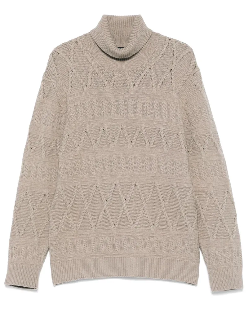Ermenegildo Zegna Klassischer Pullover - Braun Braun
