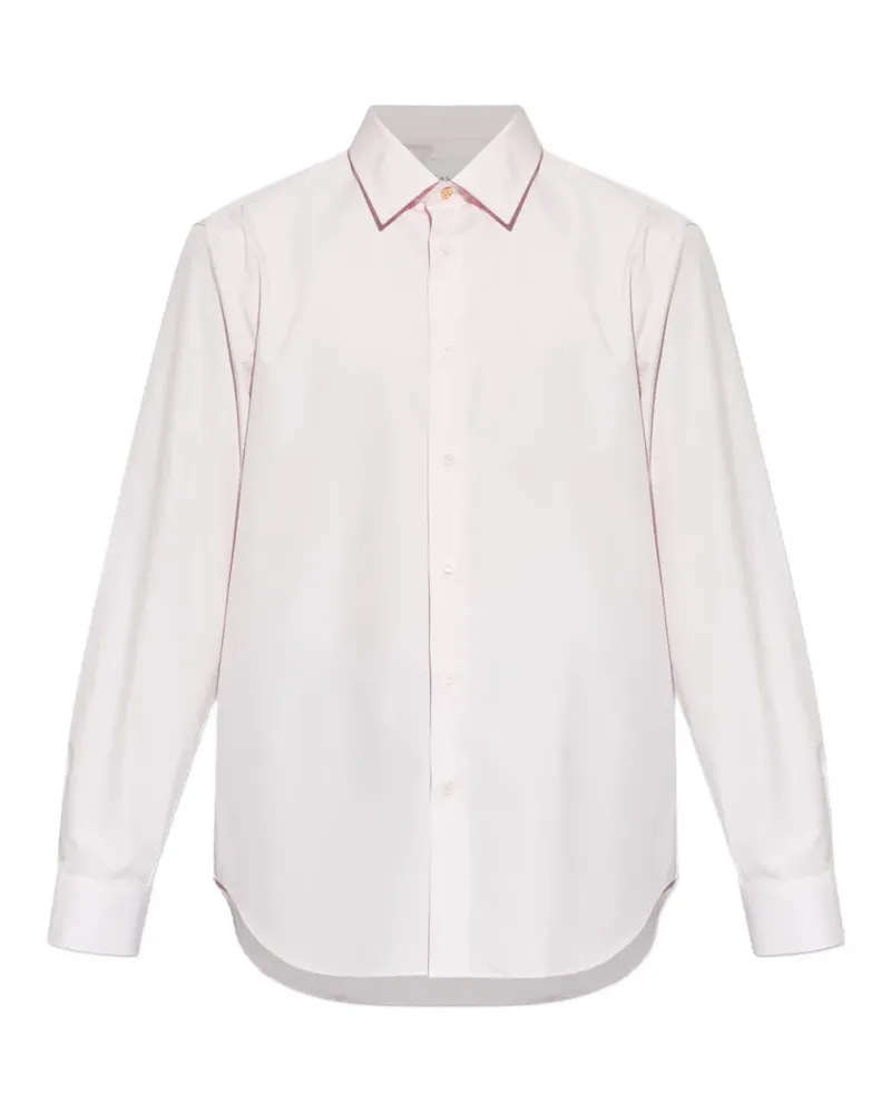 Paul Smith Hemd mit Kontrastdetails - Rosa Rosa
