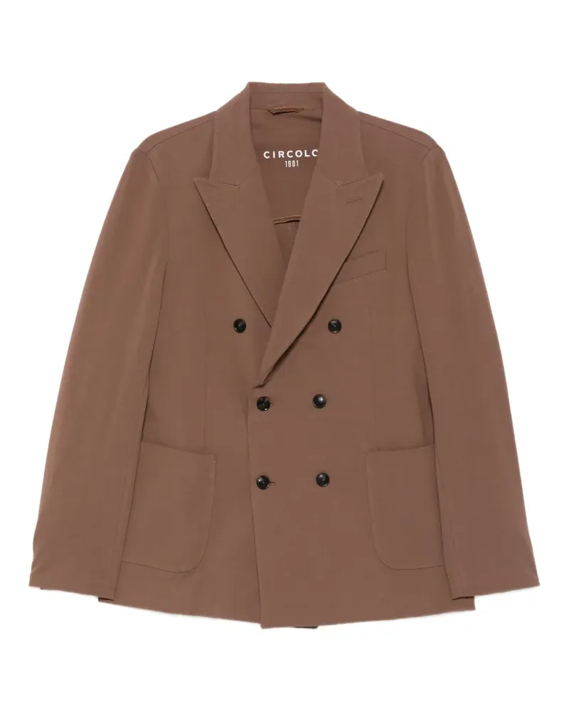 CIRCOLO 1901 double-breasted blazer - Braun Braun