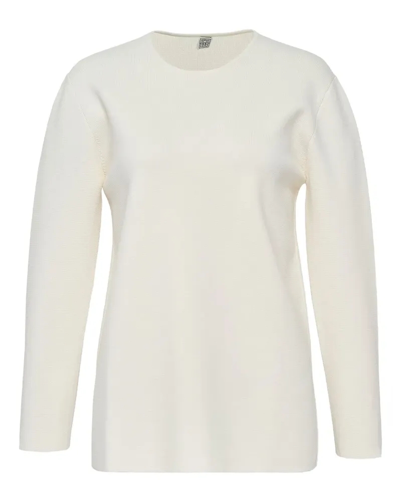 Totême Pullover mit rundem Ausschnitt - Weiß Weiß