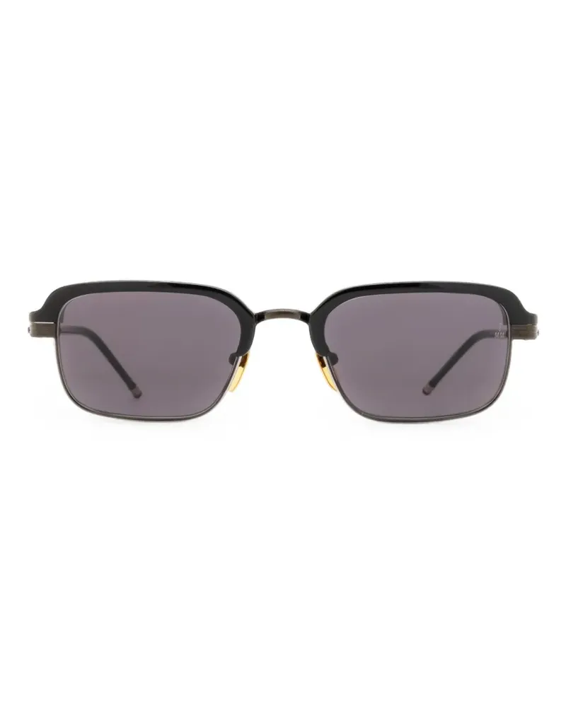Jacques Marie Mage Eckige Comanche Brille - Schwarz Schwarz