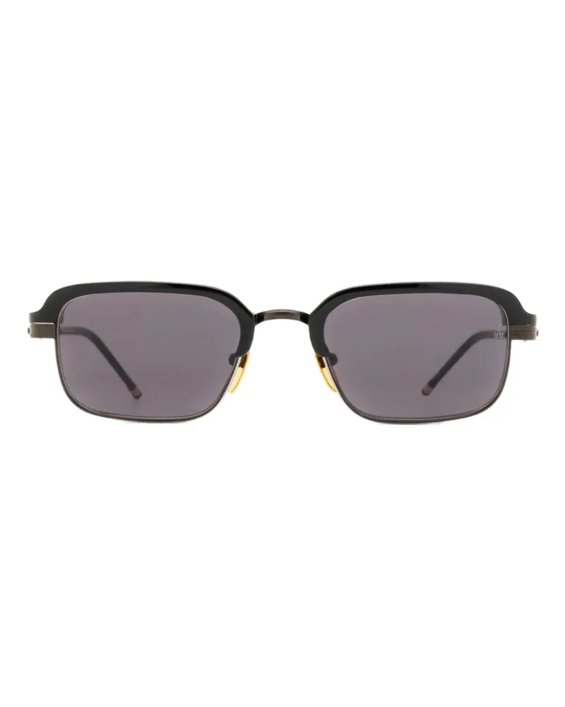 Jacques Marie Mage Eckige Comanche Brille - Schwarz Schwarz