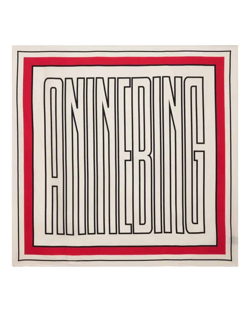 Anine Bing York Schal - Rot Rot