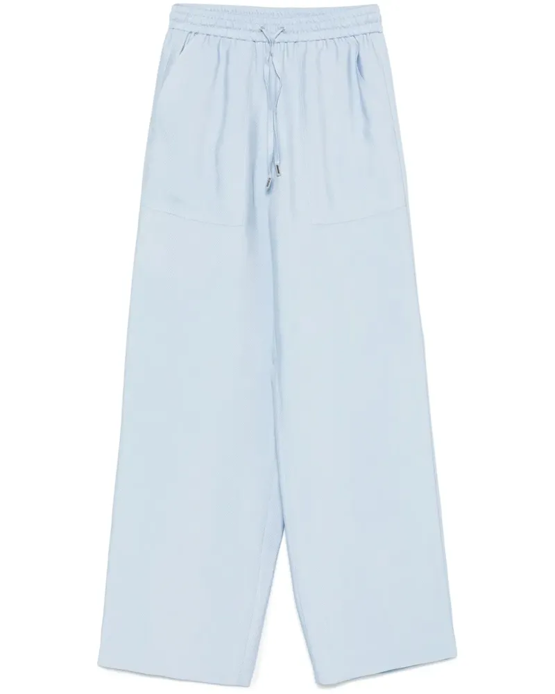 HUGO BOSS Hose mit weitem Bein - Blau Blau
