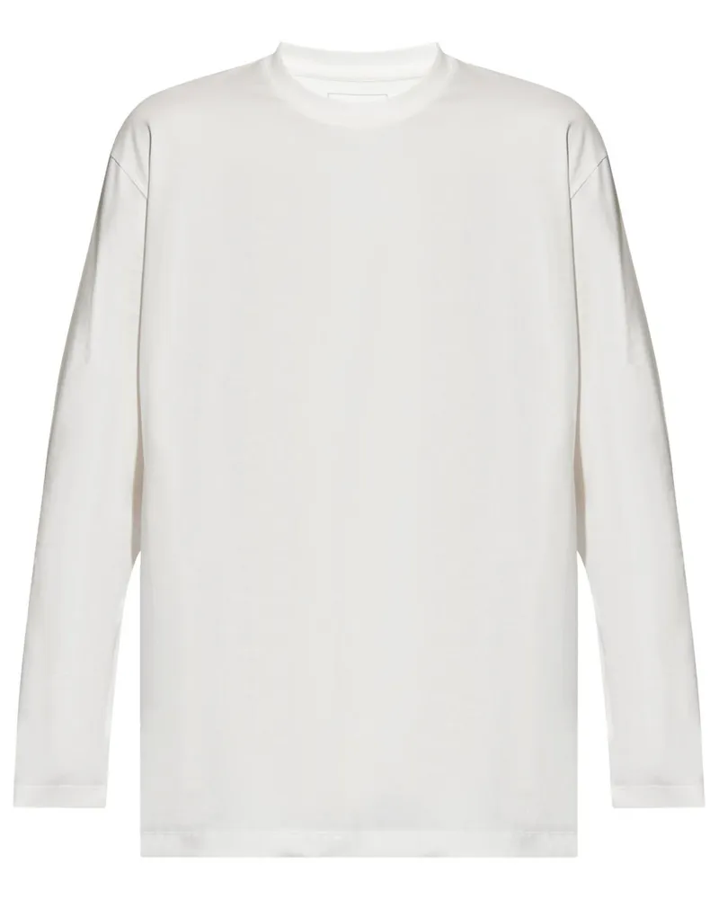 Y-3 T-Shirt mit Logo-Print - Weiß Weiß