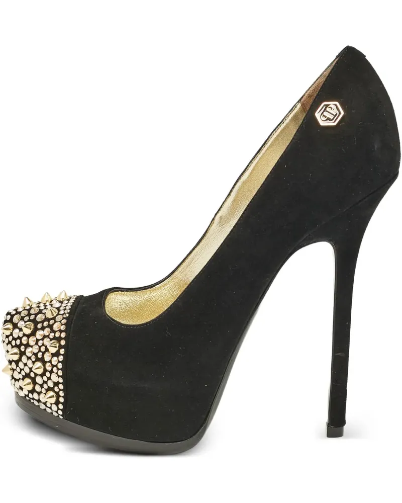 Philipp Plein Pre-owned Pumps mit Plateau 120mm - Blau Blau