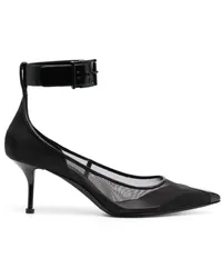 Alexander McQueen Pumps mit Knöchelriemen Schwarz