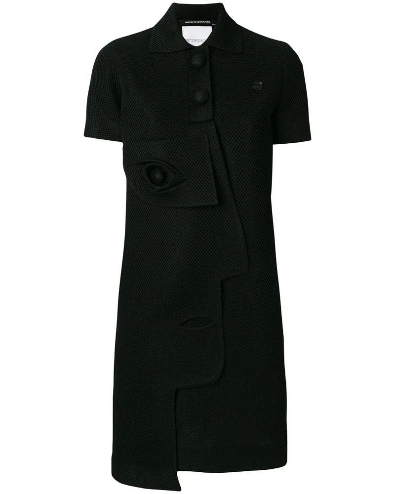 Viktor & Rolf Capsule 1.2' Kleid - Schwarz Schwarz