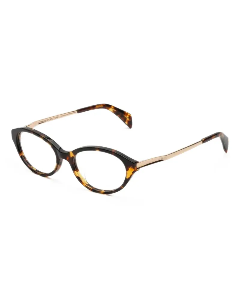 RETROSUPERFUTURE Numero 155 Cat-Eye-Brille - Braun Braun