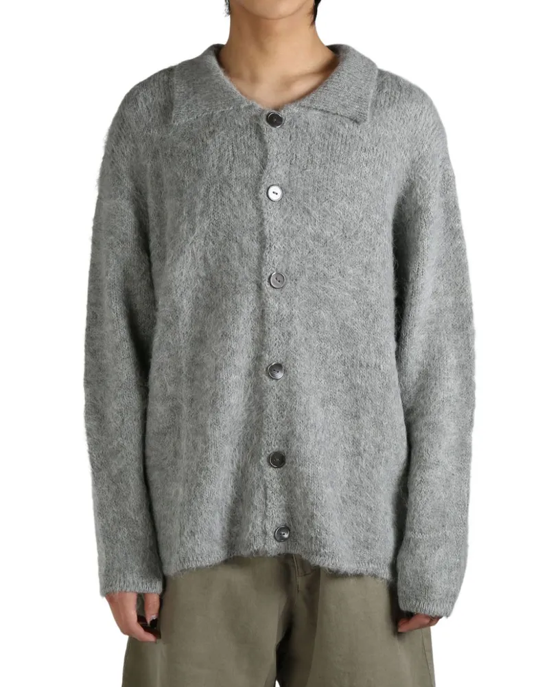 The Elder Statesman Thistle cardigan - Grau Grau