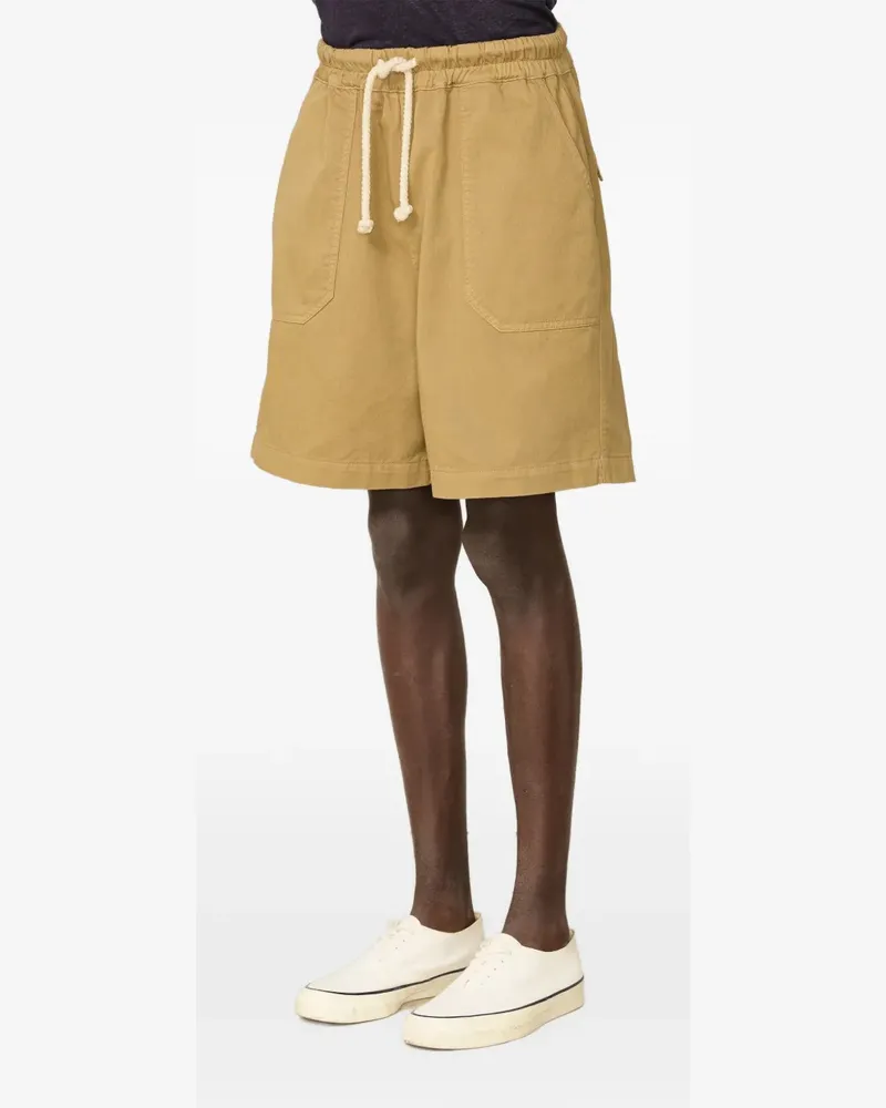Officine Generale Shorts mit Kordelzug - Braun Braun