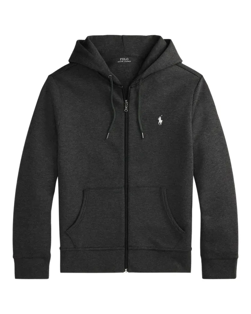 Ralph Lauren Kapuzenjacke mit Logo-Stickerei - Grau Grau