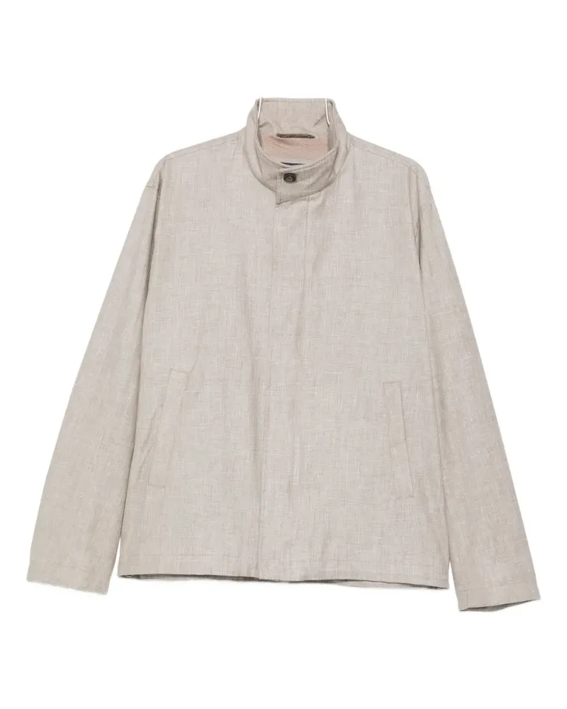 Herno button jacket - Nude Nude