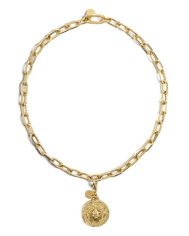 La DoubleJ Winged Scarab Anhänger - Gold Gold