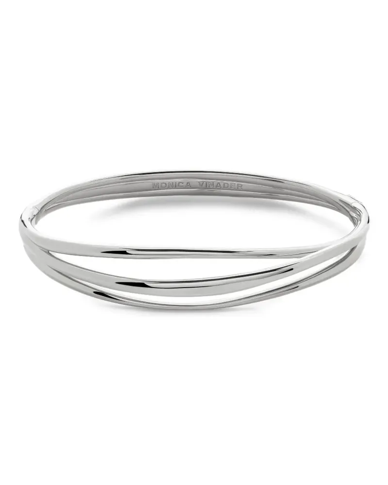 Monica Vinader Nura Armreif - Silber Silber
