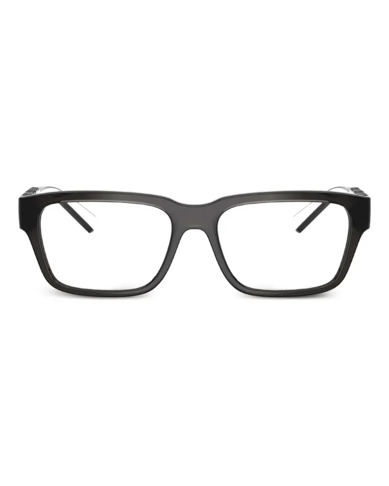Dolce & Gabbana Eckige Brille - Schwarz Schwarz
