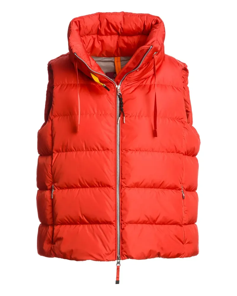 Parajumpers Gesteppte Weste mit Stehkragen - Rot Rot