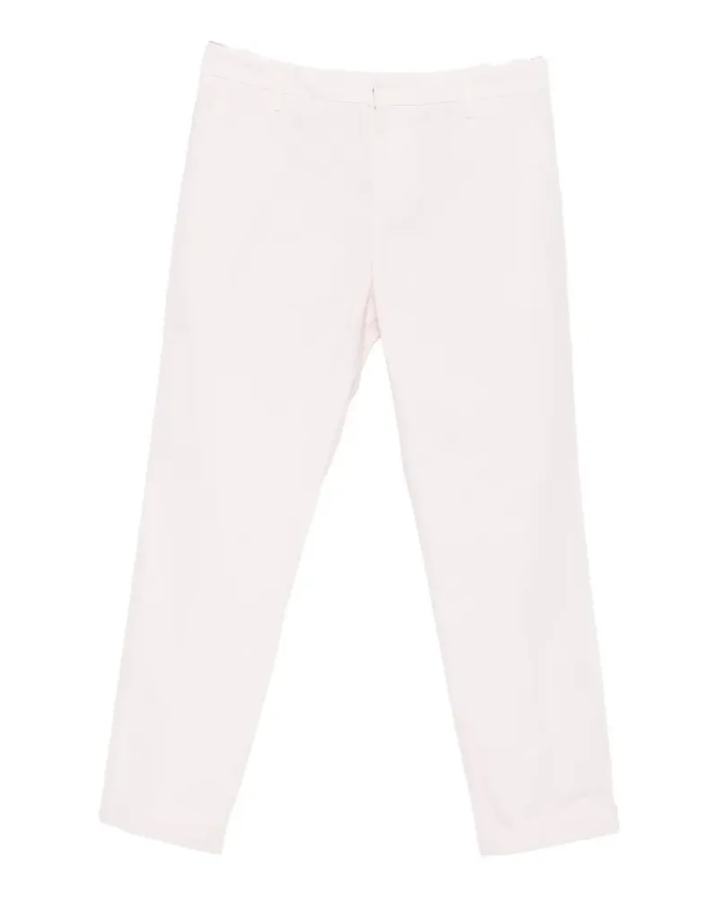 Dondup pressed-crease turn-up trousers - Rosa Rosa