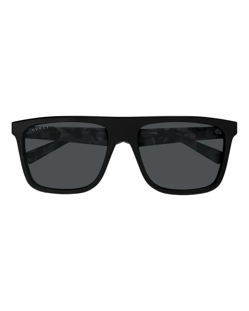 Gucci square-frame sunglasses - Schwarz Schwarz