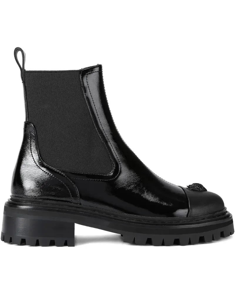 Kurt Geiger Sloane eagle-head Chelsea boots - Schwarz Schwarz