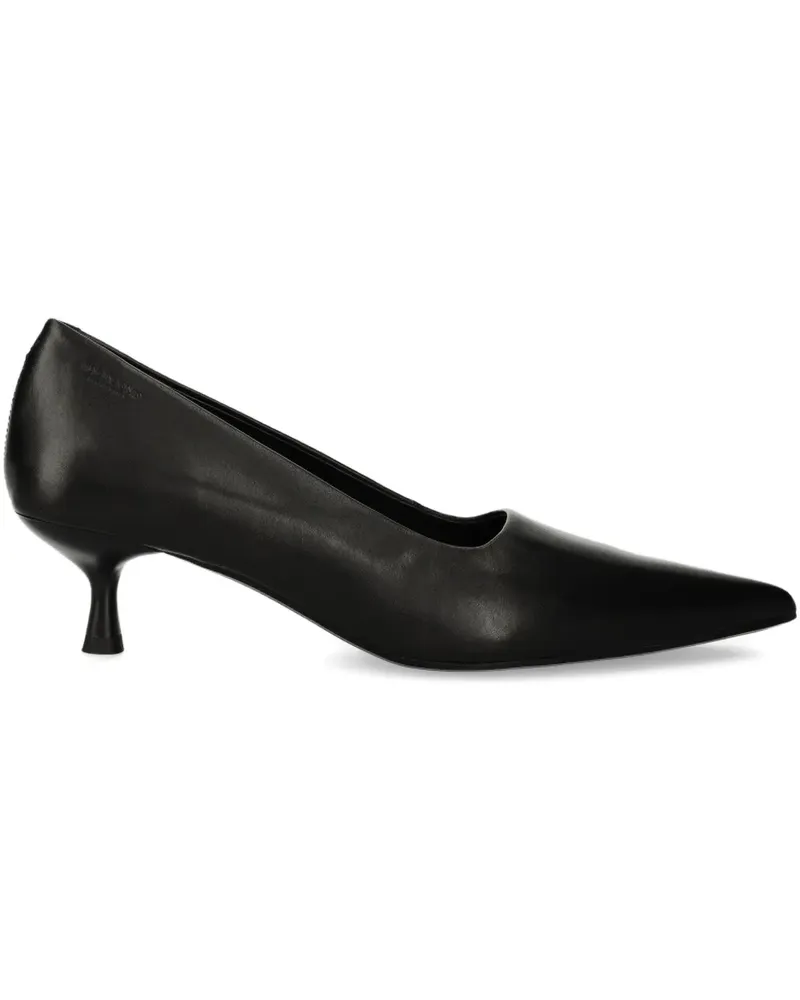 Vagabond Spitze Lykke Kitten-Heel-Pumps 47mm - Schwarz Schwarz