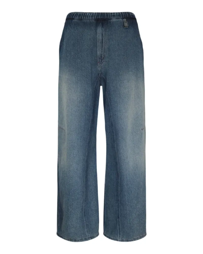 Wooyoungmi elasticated-waistband jeans - Blau Blau