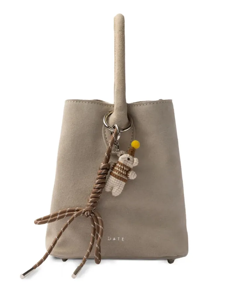 D.A.T.E. keyring shoulder bag - Nude Nude