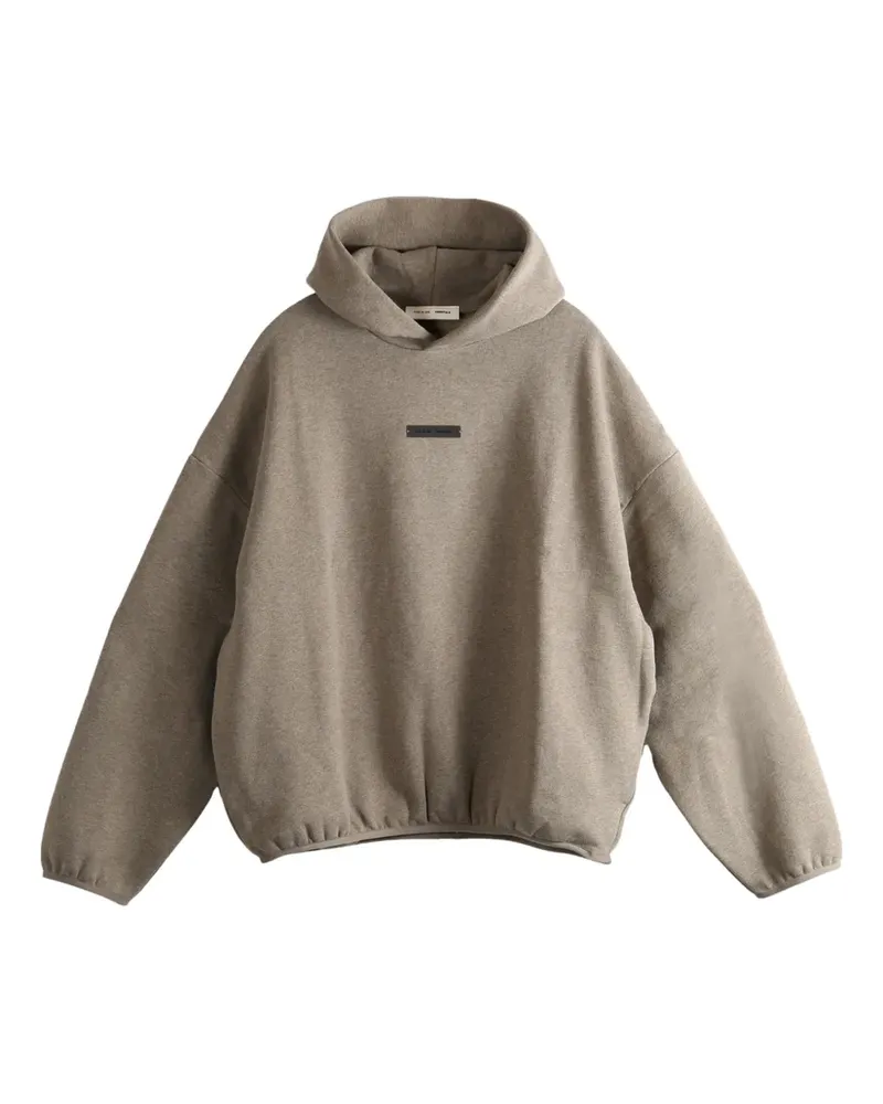 Fear of God Hoodie mit Logo-Patch - Braun Braun
