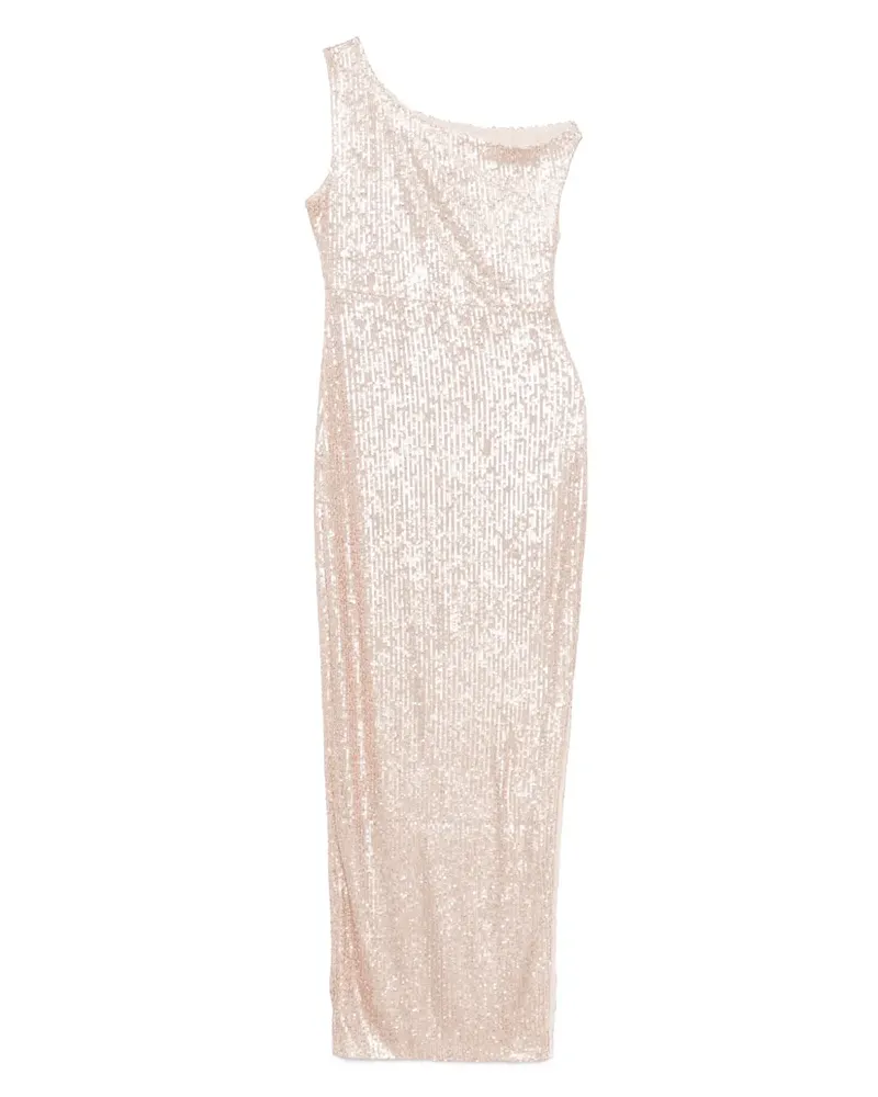 Norma Kamali Kleid mit Pailletten - Nude Nude
