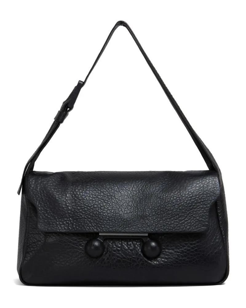 Marni Trunk Schultertasche - Schwarz Schwarz