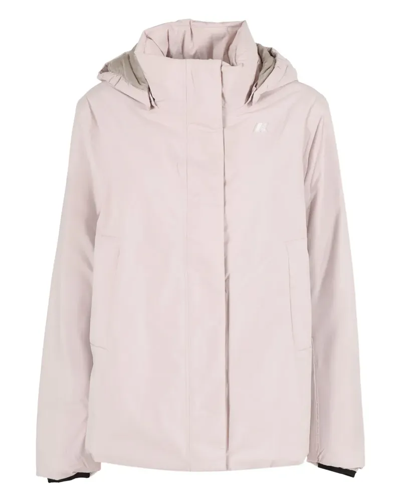 K-Way Wasserdichte Marlette Soft Touch Jacke - Rosa Rosa
