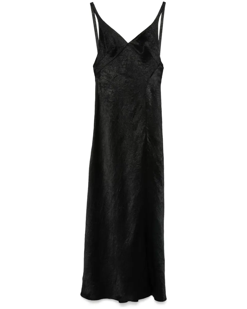 Alexander McQueen Klassisches Kleid - Schwarz Schwarz