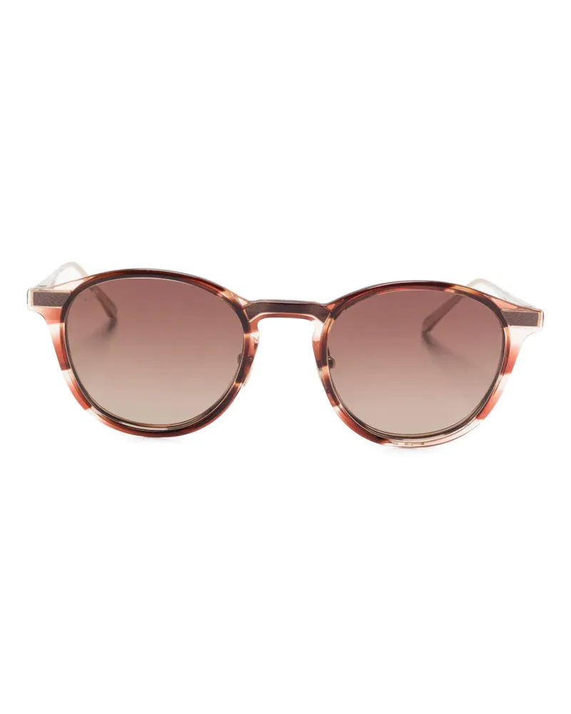 Leisure Society Sienna Sonnenbrille mit rundem Gestell - Gold Gold