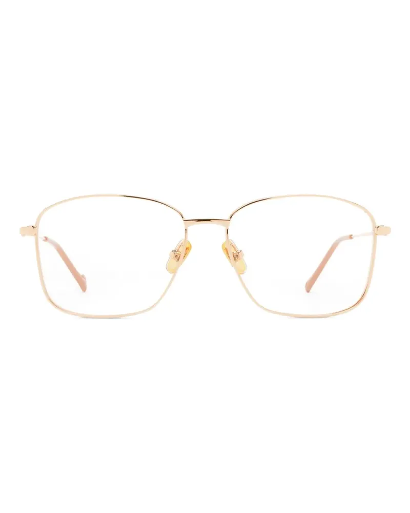 Eyepetizer Brille mit eckigem Gestell - Gold Gold