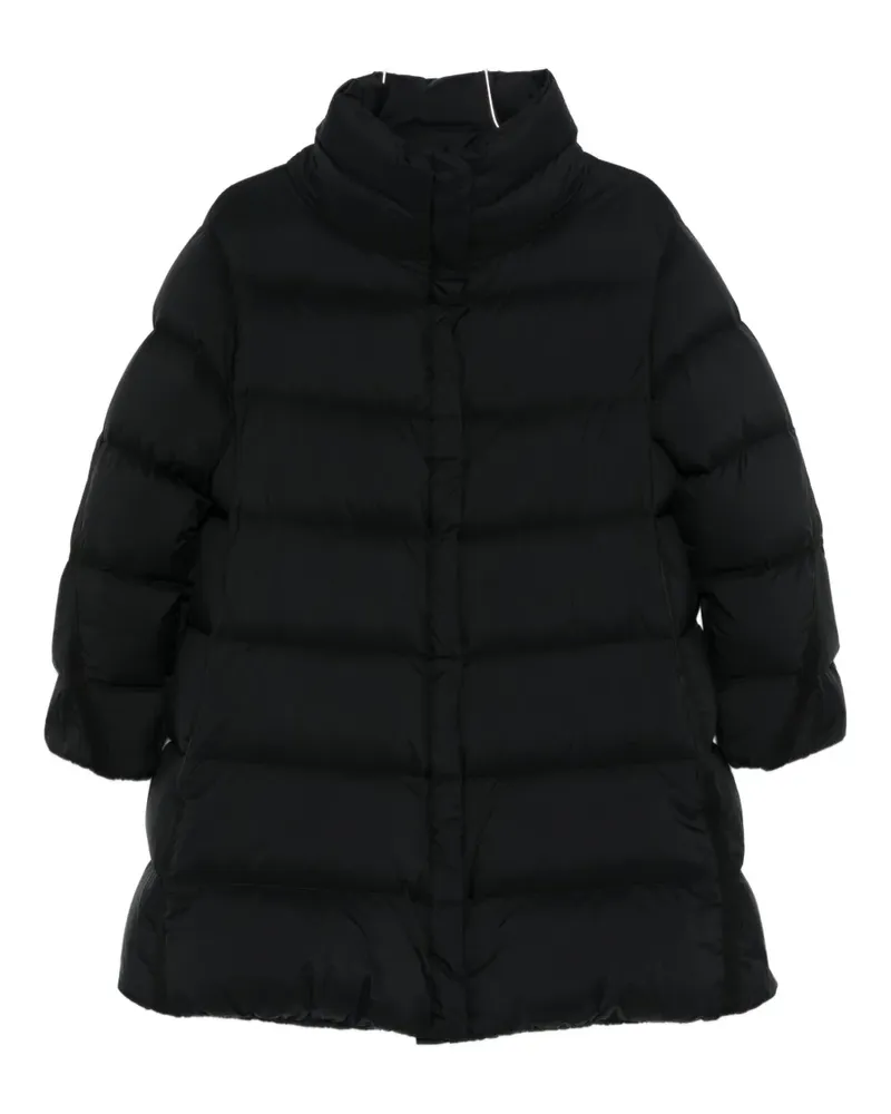Herno Gefütterte Jacke mit Stehkragen - Schwarz Schwarz