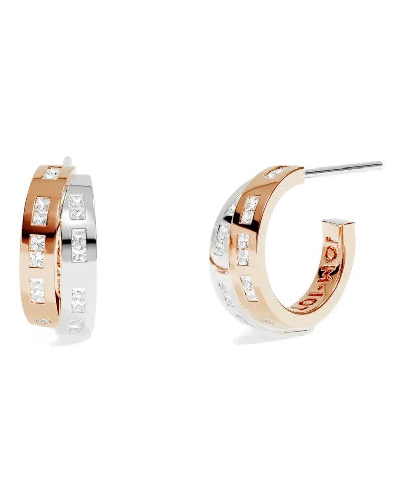 APM Monaco Morse Toi Moi earrings - Silber Silber