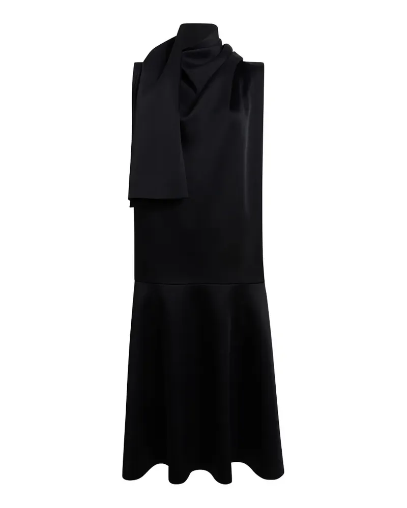 KHAITE Loell Kleid in Schwarz Schwarz