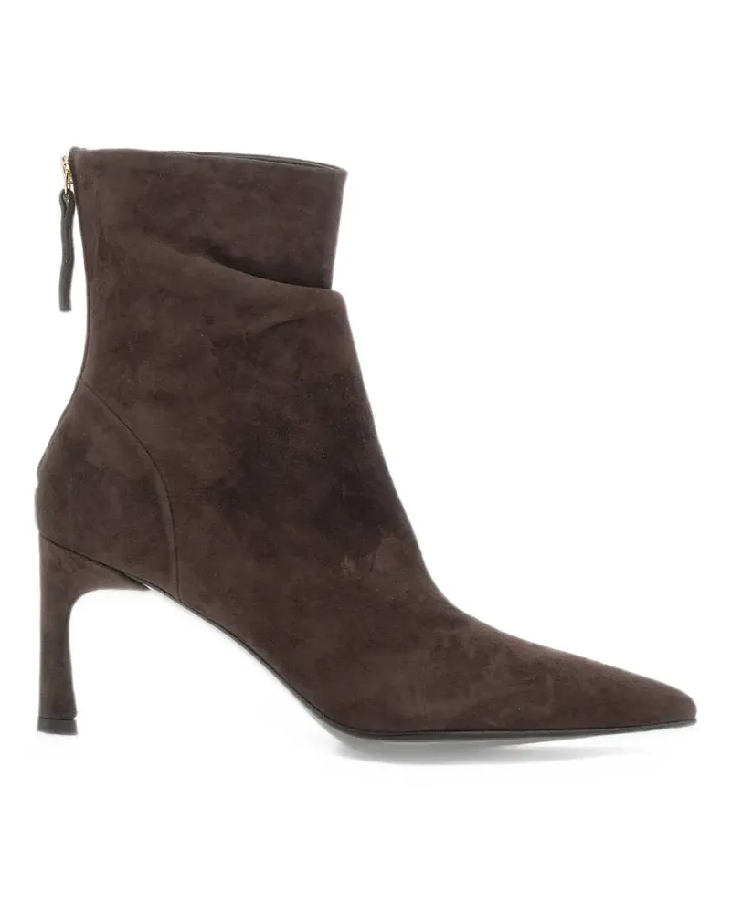 HALMANERA Jera26 draped ankle boots - Braun Braun