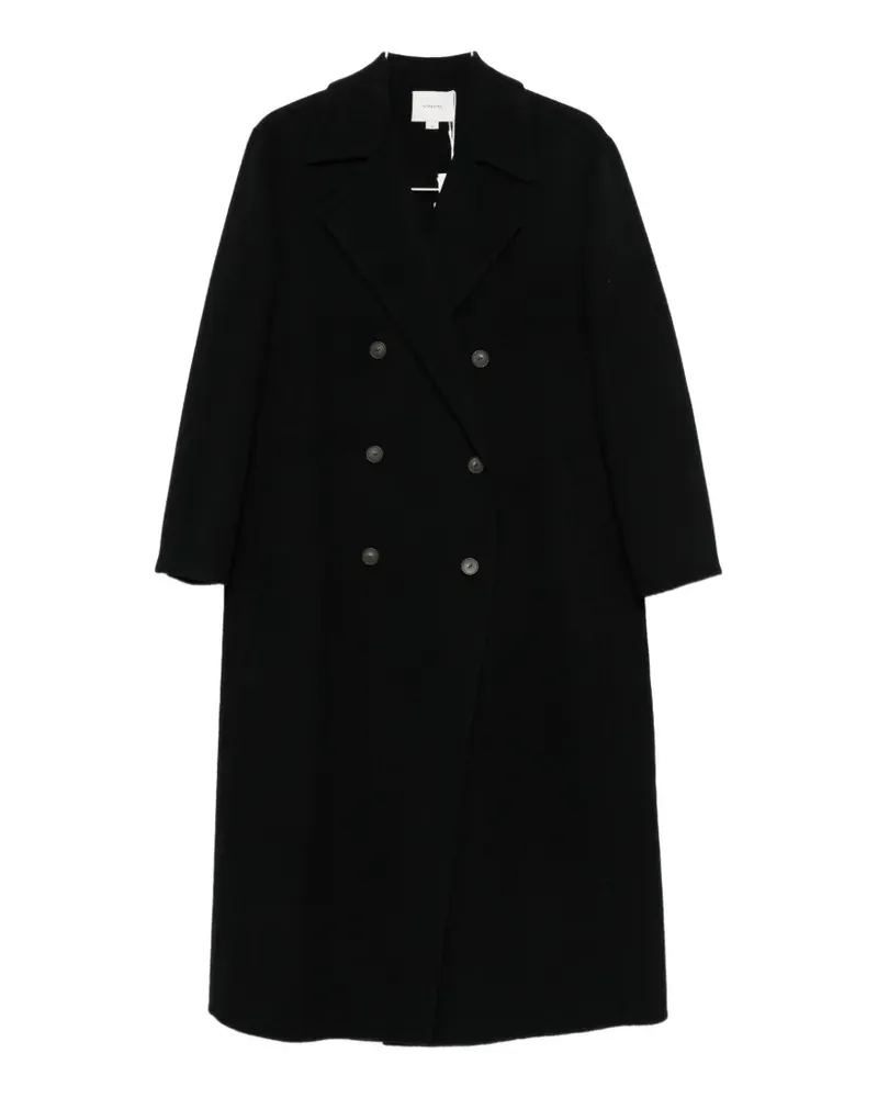 Vince double-breasted coat - Schwarz Schwarz
