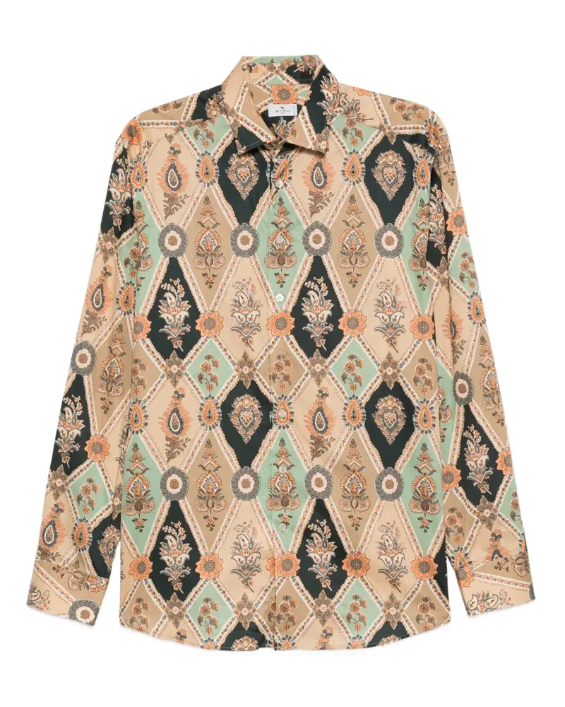 Etro Hemd mit Paisleymuster - Nude Nude