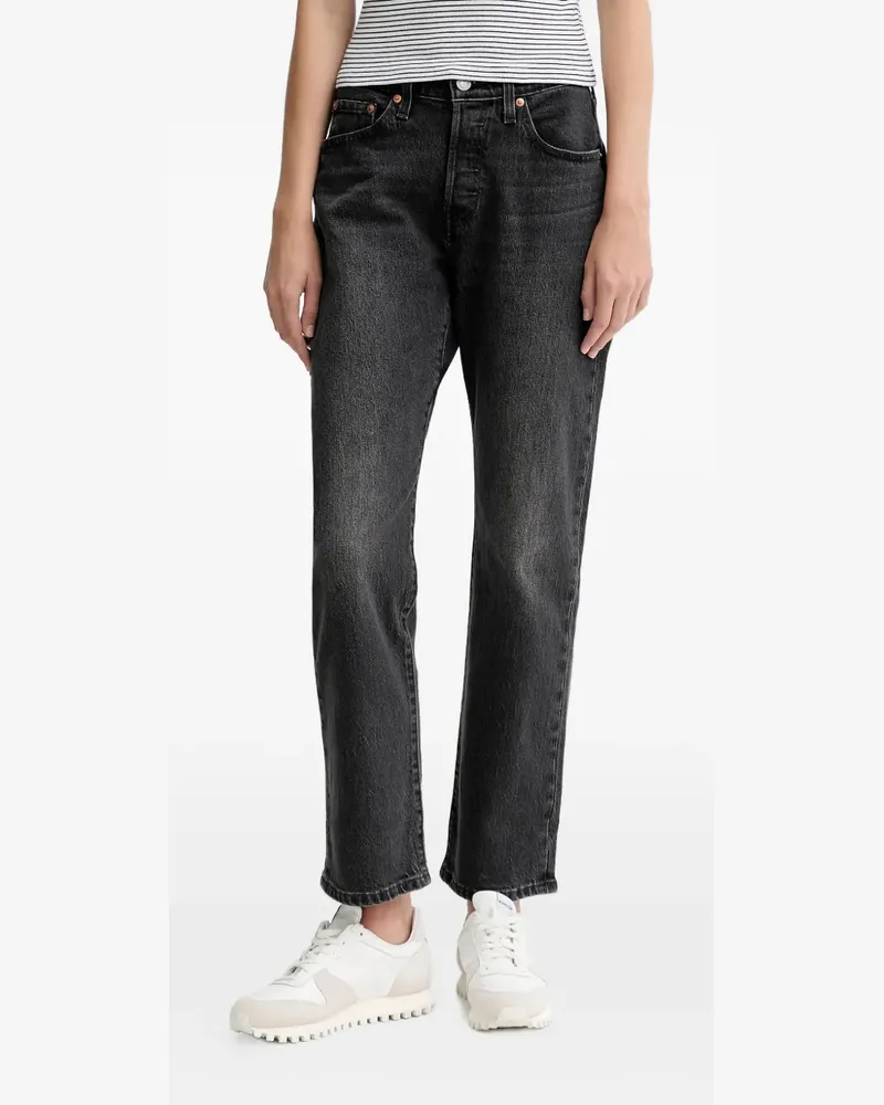 Levi's 501 curve patch-pocket jeans - Schwarz Schwarz