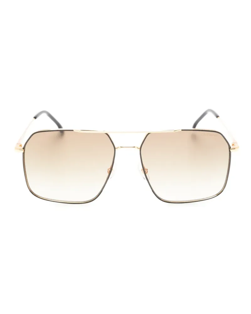 Carrera Sonnenbrille mit geometrischem Gestell - Gold Gold